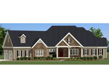 Traditional Home Plan, 067H-0006