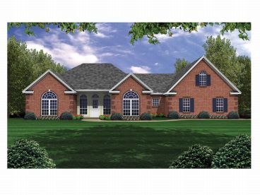 Traditional House Plan, 001H-0103