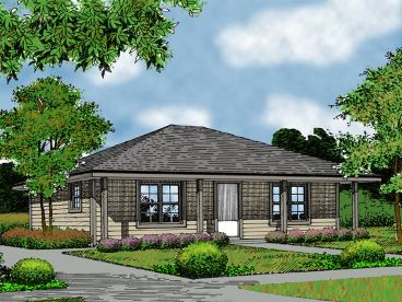 Cottage Home Design, 043H-0003