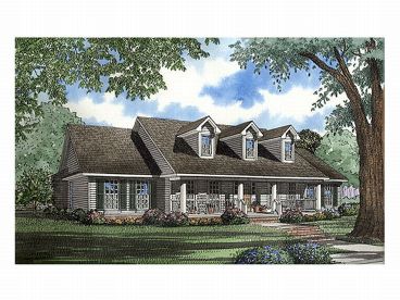 Country House Plan, 025H-0073