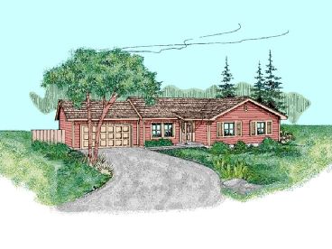 Traditional House Plan, 013H-0071