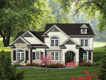 Two-Story Home Plan, 020H-0304