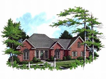 Traditional House Plan, 001H-0088