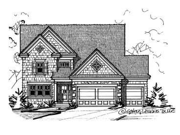 Two-Story House Plan, 031H-0279