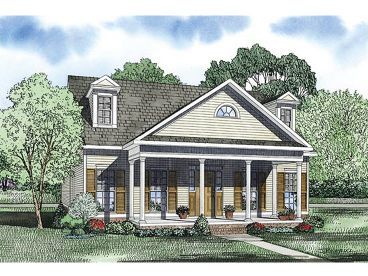 Southern Home Design, 025H-0238