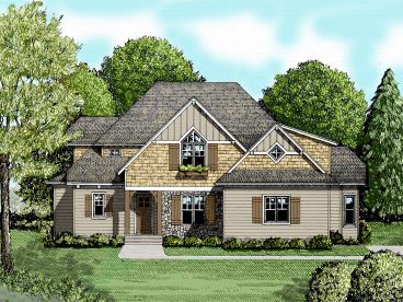 Two-Story Home Plan, 029H-0117