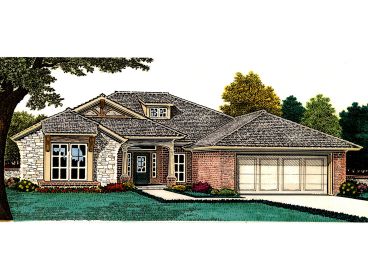 1-Story House Plan, 002H-0106