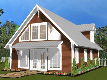 Vacation House Plan, 059H-0254