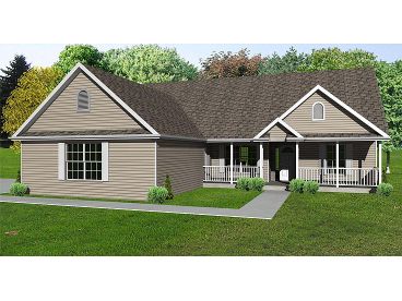 Country Ranch House, 048H-0058