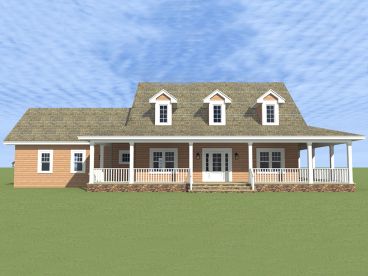 Country House Plan, 052H-0054