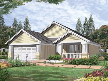 One-Story House Plan, 034H-0192