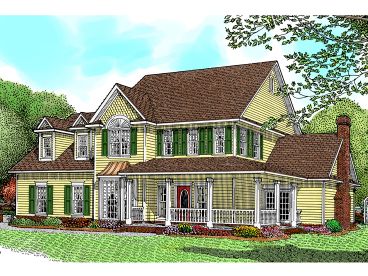 Two-Story Home Plan, 044H-0014