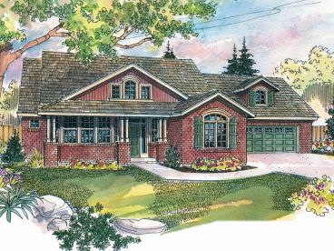 Two-Story House Plan, 051H-0039