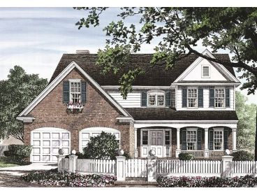 Traditional Home Plan, 063H-0171