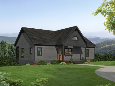 Mountain House Plan, 062H-0338