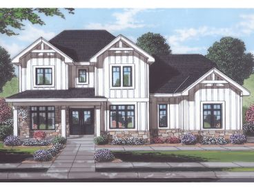 Two-Story House Plan, 046H-0191