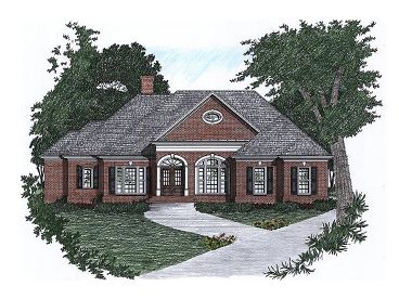 Traditional House Plan, 045H-0013