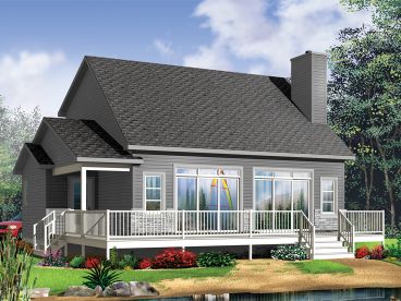 Vacation Home Plan, 027H-0398