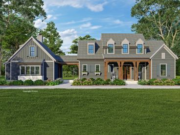 Two-Story House Plan, 086H-0125