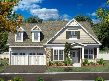 2-Story Home Plan, 014H-0088