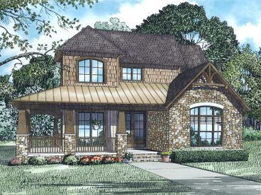 Two-Story House Plan, 025H-0332