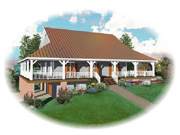 Country House Design, 006H-0058