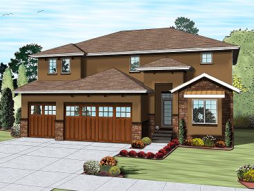One-Story House Plan, 050H-0101