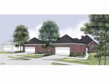 One-Story House Plan, 021H-0100