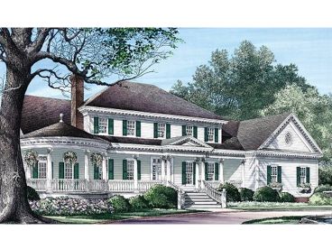 Country Victorian Home, 063H-0141