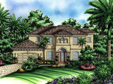 Two-Story Home Plan, 040H-0055