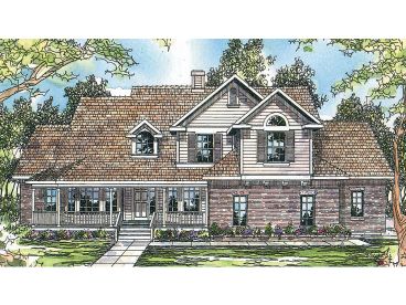 Two-Story Home Plan, 051H-0025
