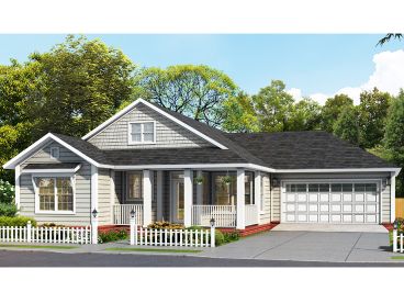 Small Ranch House Plan, 059H-0237
