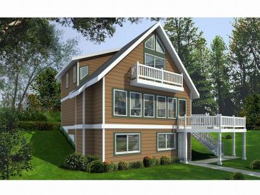 Vacation House Plan, 026H-0112