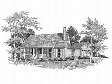 1-Story Home Plan, 030H-0011