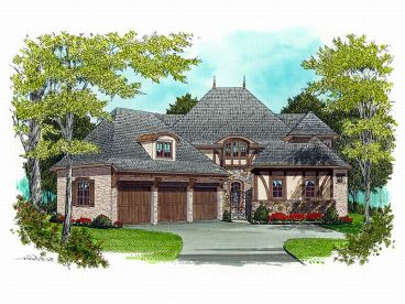 Two-Story House Design, 029H-0048