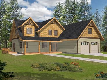 Two-Story House Plan, 012H-0154