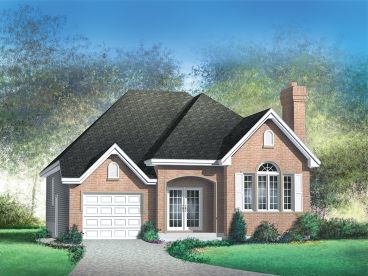 Small Ranch Home Plan, 072H-0042