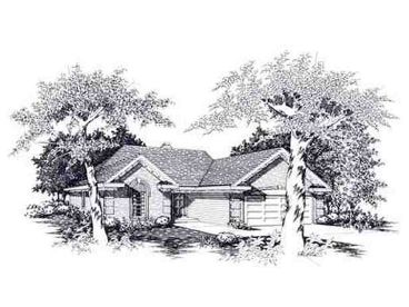 Traditional House Plan, 061H-0009