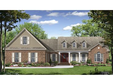 Country House Plan, 001H-0161