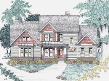 Two-Story Home Design, 045H-0056
