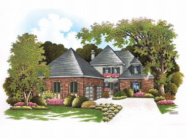 2-Story Home Plan, 021H-0167