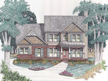 Two-Story Home Plan, 045H-0014