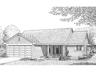 Affordable House Plan, 054H-0003