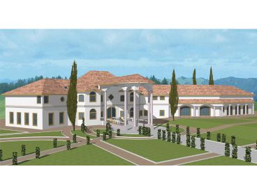Mansion House Plan, 012H-0080