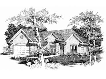 One-Story House Plan, 061H-0061