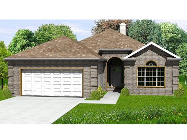Affordable Home Plan, 048H-0034