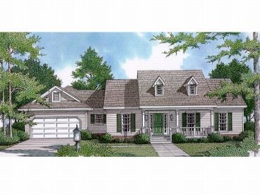 Country Home Plan, 004H-0058