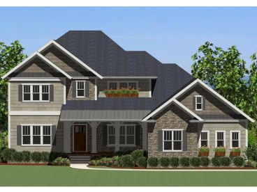 Two-Story Home Plan, 067H-0025