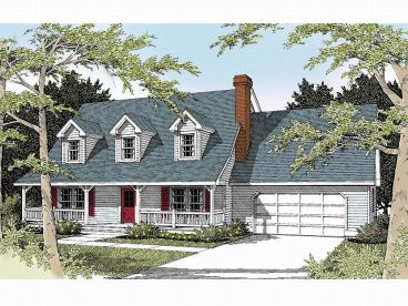 Country House Plan, 026H-0080