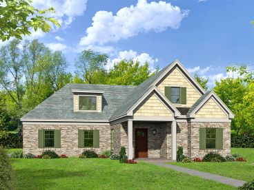 Two-Story House Plan, 062H-0145